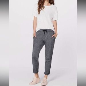 Lululemon On The Fly Pant in heather grey